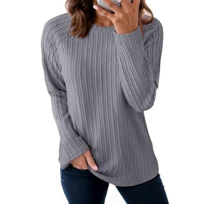 Dokotoo Womens Tops Long Sleeve Lightweight Shirts 2026 Spring Fashion Clothi… | Amazon (US)