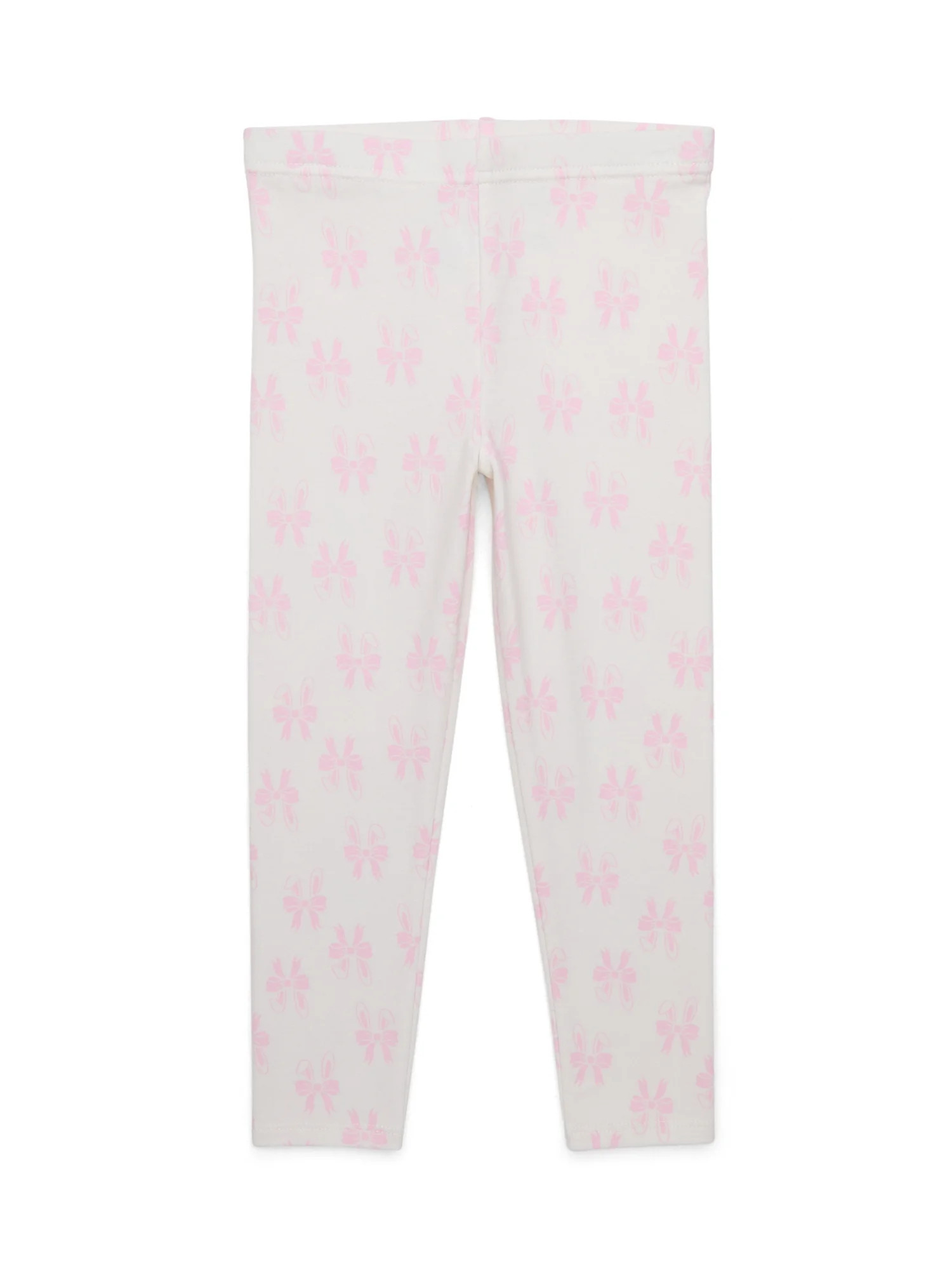 Wonder Nation Toddler Girl Easter Bunny Bow Legging, Sizes 12M-5T | Walmart (US)