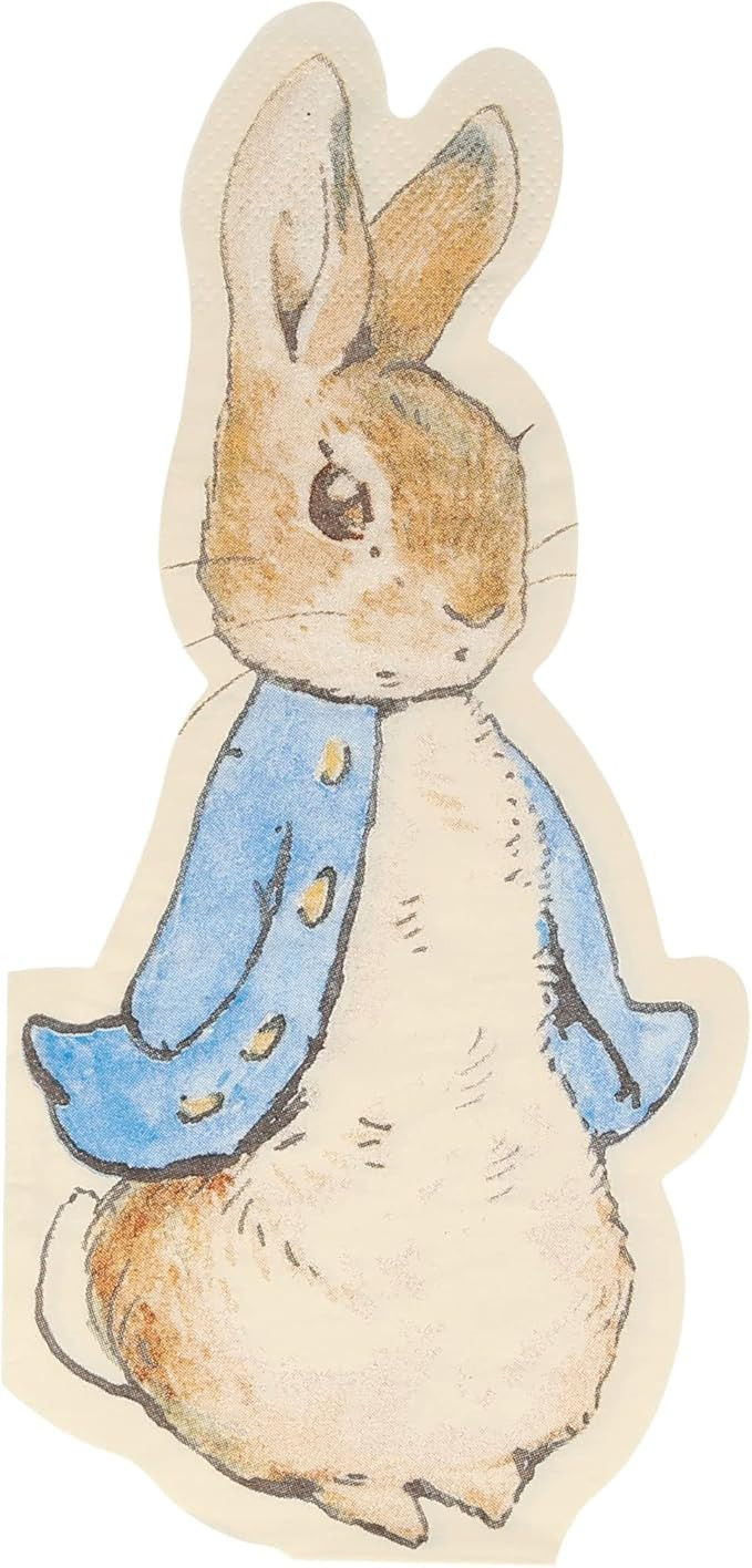 Meri Meri Peter Rabbit™ Napkins (Pack of 20), Absorbent 3-Ply Disposable Easter Napkins | Amazon (US)