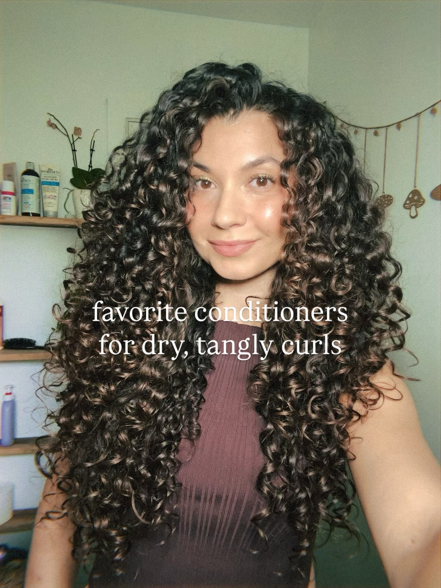 My favorite conditioners, my hair is dry and TANGLY and need a conditioner that helps detangle and hydrate my hair 
✩‧₊˚ what’s your favorite conditioner?