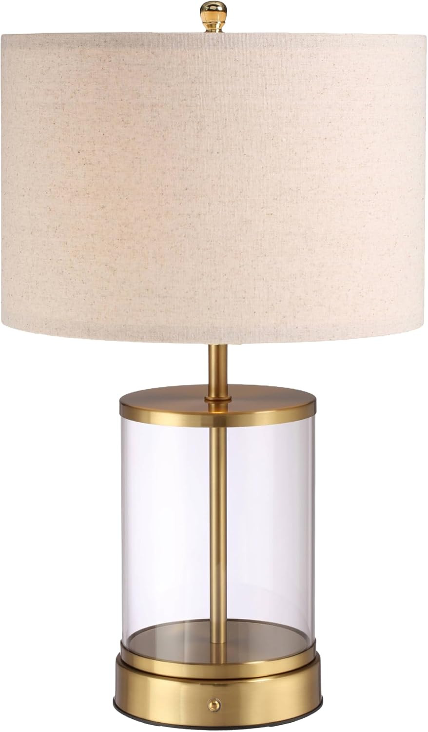 O’Bright Luma - Battery Powered Table Lamp, Cordless Glass Bedside Lamp with Rechargeable Batte... | Amazon (US)