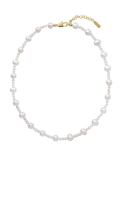 Eliou Irenko 16 Necklace in White. | Revolve Clothing (Global)