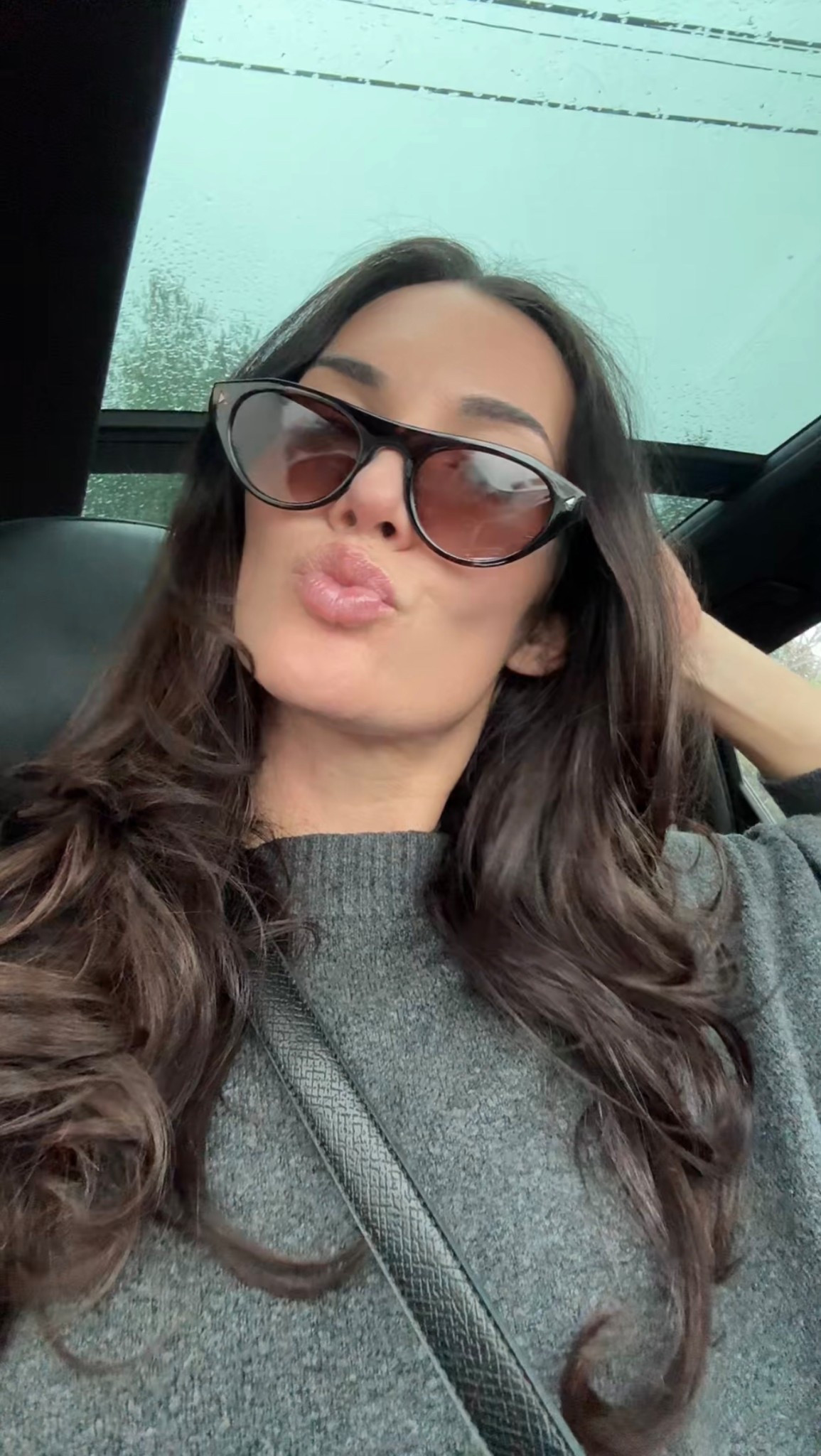 New favorite ($16!) Amazon sunnies 🕶️ love the retro cat eye style and brown lenses! They’re so chic and elevate any outfit!

#LTKootd #LTKmomlife #LTKSaleAlert