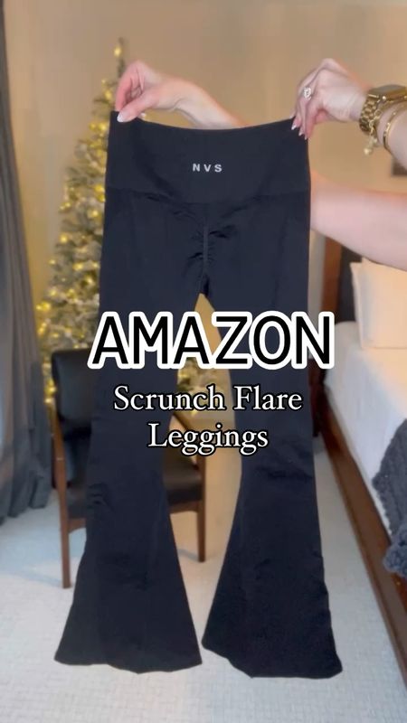 New scrunch flare leggings from Amazon. Comes in regular & tall XS-XL



#LTKmidsize #LTKfitness #LTKstyletip