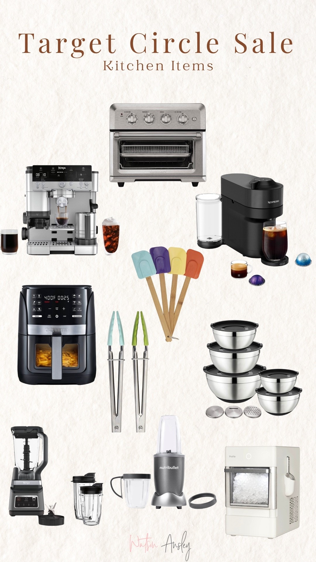 Shop Target Circle Week kitchen appliances and more while they’re on sale!

Click here to shop

Coffee maker | keurig | spatulas | nespresso machine | mixing bowls | tongs | toaster | air fryer | blender | nutribullet | kitchen | sale | target 



#LTKfoodie #LTKHome #LTKSaleAlert