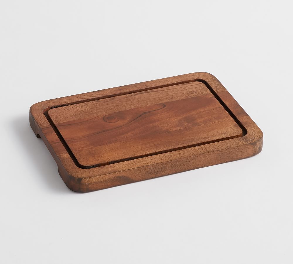 Chateau Wood Cutting Board, Small 10"" - Dark Brown | Pottery Barn (US)