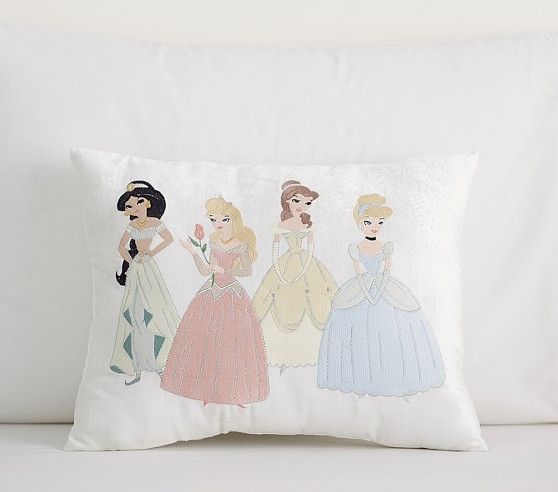 Disney Princess Pillow | Pottery Barn Kids