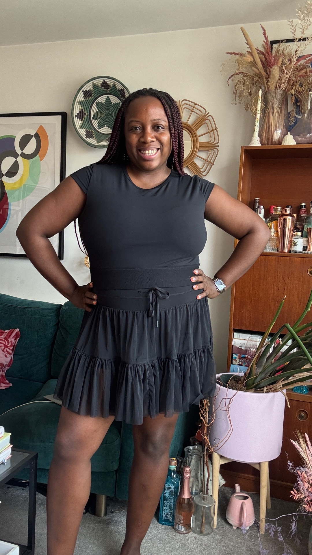 Top is 2X, skirt is XL

#LTKfitness #LTKuk #LTKmidsize