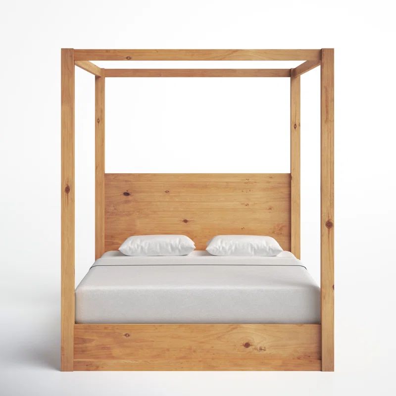 Modica Solid Wood Canopy Bed | Wayfair North America