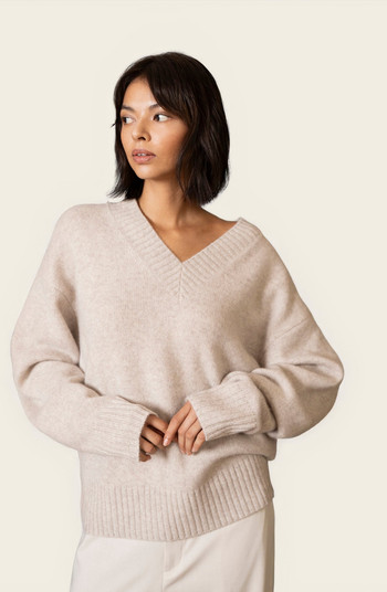 Francesca Cashmere V-Neck Sweater | Nordstrom