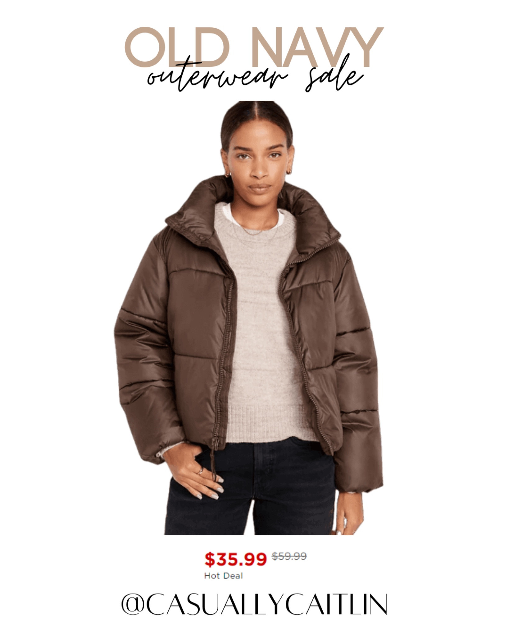 Love this brown jacket from old navy currently 40% off! All sizes currently available! Would make a great gift 🎄

Winter jacket, puffer jacket, brown, old navy, affordable winter coat, sale find 

#LTKsalealert #LTKGiftGuide #LTKfindsunder50
