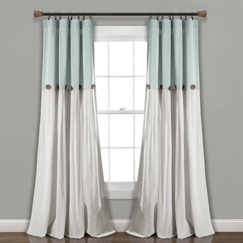 Ruya Window Semi-Sheer Rod Pocket Single Curtain Panel | Wayfair North America