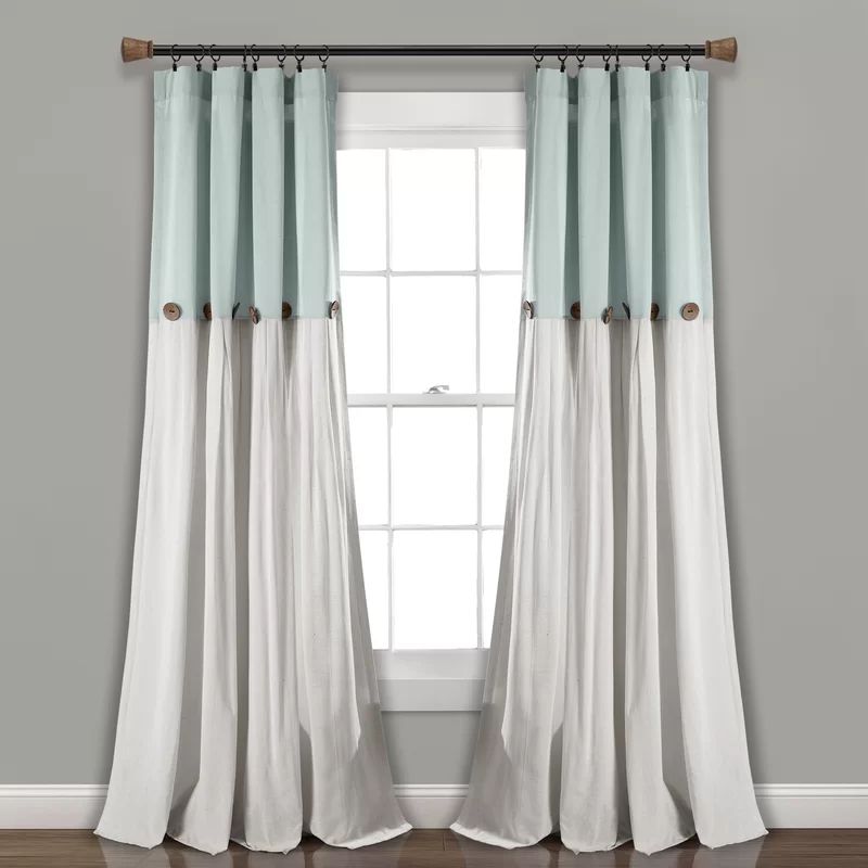 Ruya Window Semi-Sheer Rod Pocket Single Curtain Panel | Wayfair North America