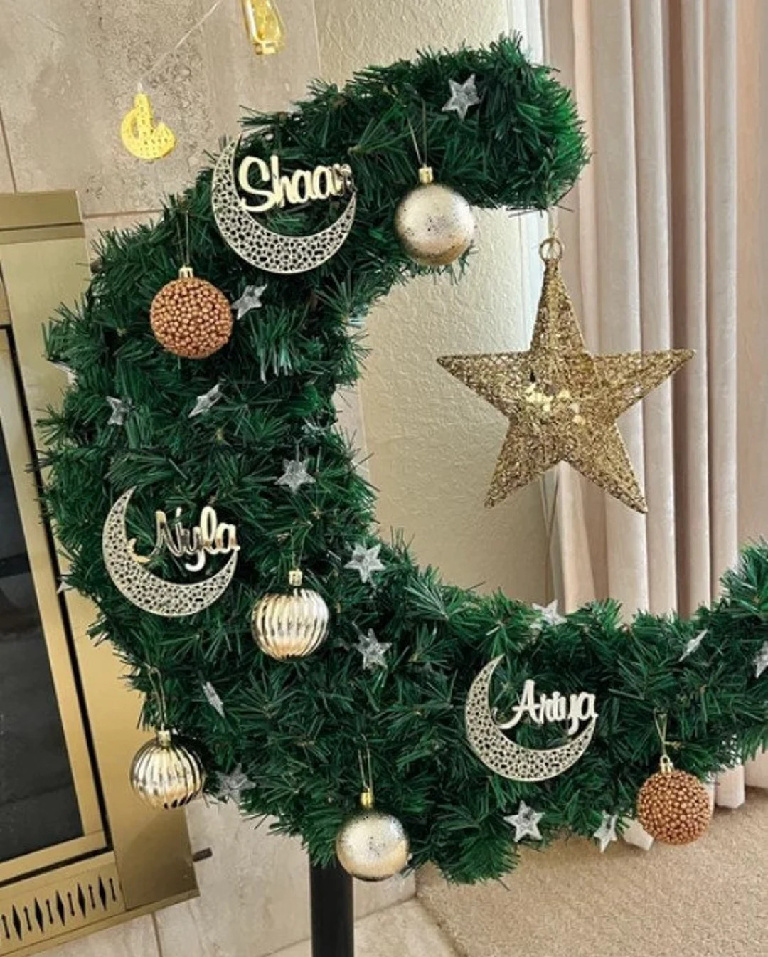 Eid Decor Ramadan Tree Decor With CUSTOM NAME Ramadan Ornaments Ramadam Eid Personalized Ornament... | Etsy (US)