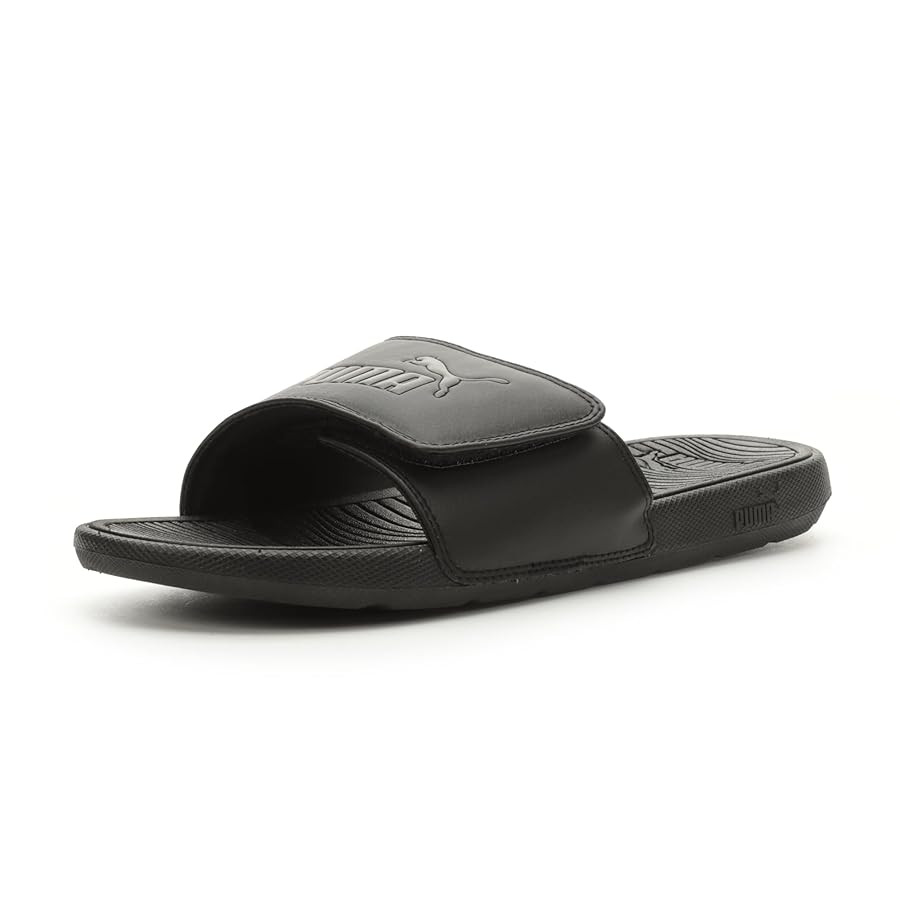 PUMA Men's Cool Cat 2.0 Hook and Loop Slide Sandal | Amazon (US)