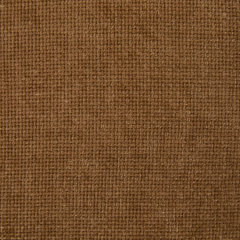 Mainstays Solid Chenille Decorative Pillow Set, Brown, 18" x 18", 2 Pieces | Walmart (US)