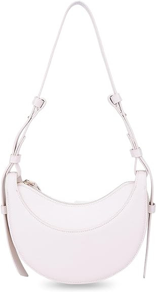 GETERUUV Leather Crescent Bag for Women Hobo Sling Crossbody Bag Purse Retro Shoulder Handbag Sol... | Amazon (US)
