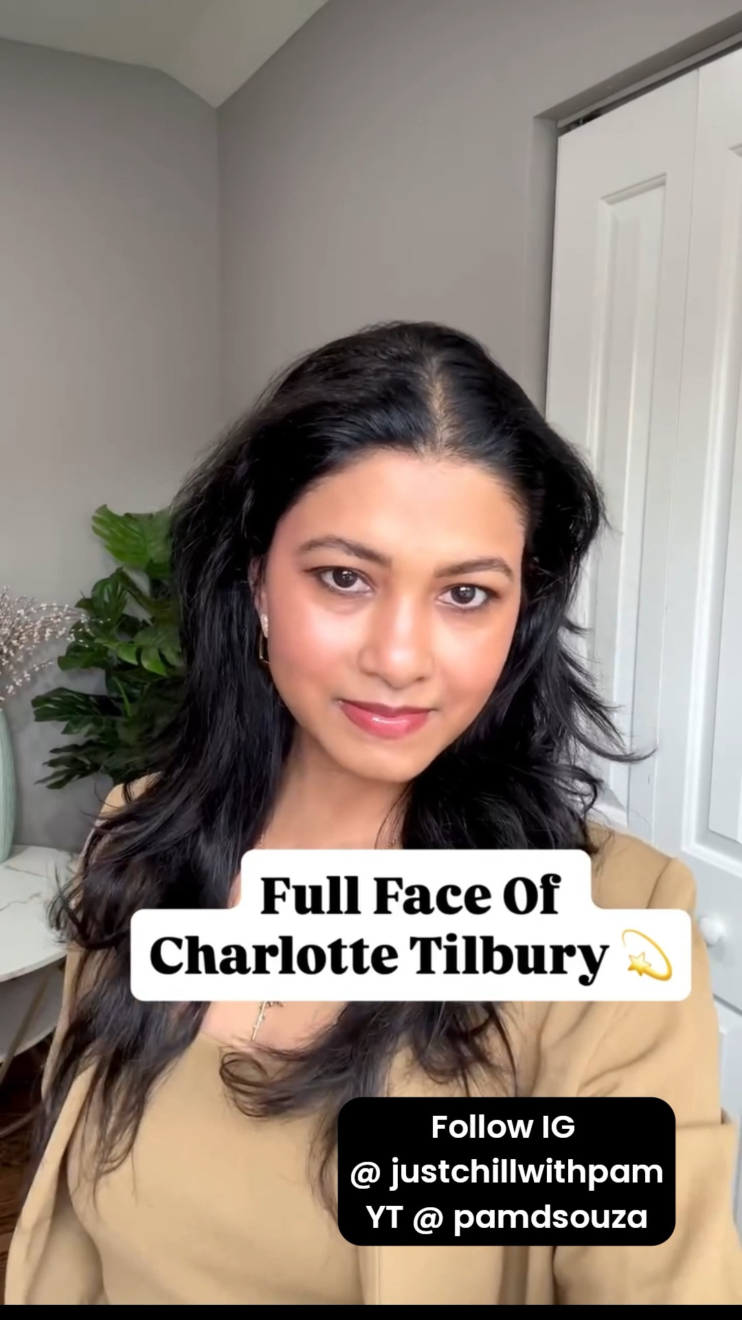 ONLY 🤩 CHARLOTTE  TILBURY DARLING (15% code below) 
https://youtu.be/weg9XULQqyw

Follow Instagram - https://www.instagram.com/justchillwithpam

* @charlottetilbury Get 15% off  CT-SOCHBLC4Q3N
  https://friends.charlottetilbury.com/a/pam.d

* Shop everything mentioned in this video here: https://shopmy.us/collections/3426380

* Shop LTK - https://liketk.it/5JYAk
——
@charlottetilburyskincare | Charlotte's Magic Mini Brush Set:

CHARLOTTE TILBURY | Glow Toner:

CHARLOTTE TILBURY  Magic Cream 

CHARLOTTE TILBURY | Hollywood Flawless Filter Tan 5

Exagger-Eyes Volume Mascara: Black

CHARLOTTE TILBURY | Pillow Talk Matte Beauty Blush Wand

CHARLOTTE TILBURY | Brow Cheat Eyebrow Pencil: Natural Black

CHARLOTTE TILBURY | Rock 'N' Kohl Eyeliner: Barberella Brown

GLOWING JEN:

CHARLOTTE TILBURY | Unreal Skin Sheer Glow Tint Hydrating Foundation Stick: Medium

Collagen Lip Bath: Walk Of No Shame

Luxury Eyeshadow Palette: Pillow Talk

Lip Cheat Lip Liner: Pillow Talk 3 Intense

*Affiliate Links Thanks for supporting

#over40andfabulous #matureskinmakeup #charlottetilbury #pamdsouza