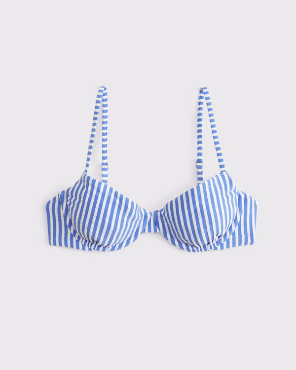 Balconette Underwire Bikini Top | Abercrombie & Fitch (US)