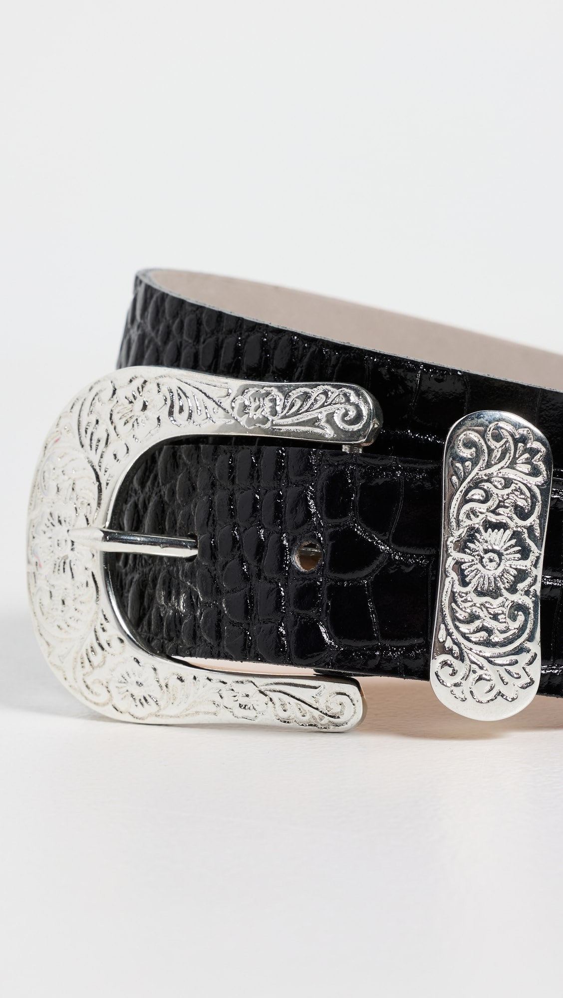 L'AGENCE Otera Wide Leather Belt | Shopbop | Shopbop