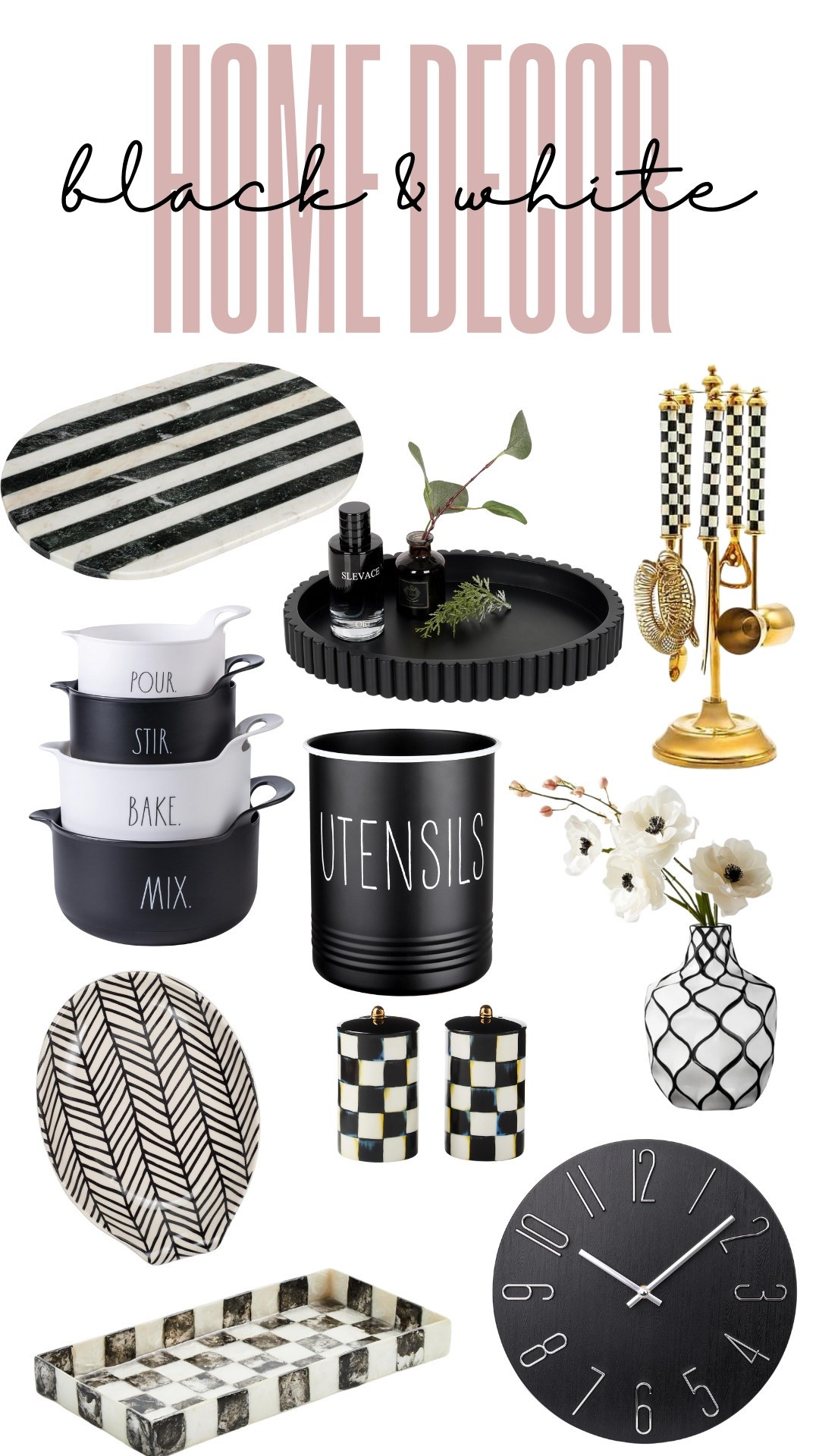 Timeless elegance meets modern minimalism! ✨ Black and white home decor is the perfect blend of chic sophistication and effortless style. From bold statement pieces to subtle monochrome accents, this aesthetic never goes out of fashion! Shop my favorite finds now. #HomeDecor #BlackAndWhiteDecor #MinimalistStyle #NeutralAesthetic #ModernLiving #InteriorInspo #LTKFinds

#LTKHome #LTKHome #LTKFindsUnder100