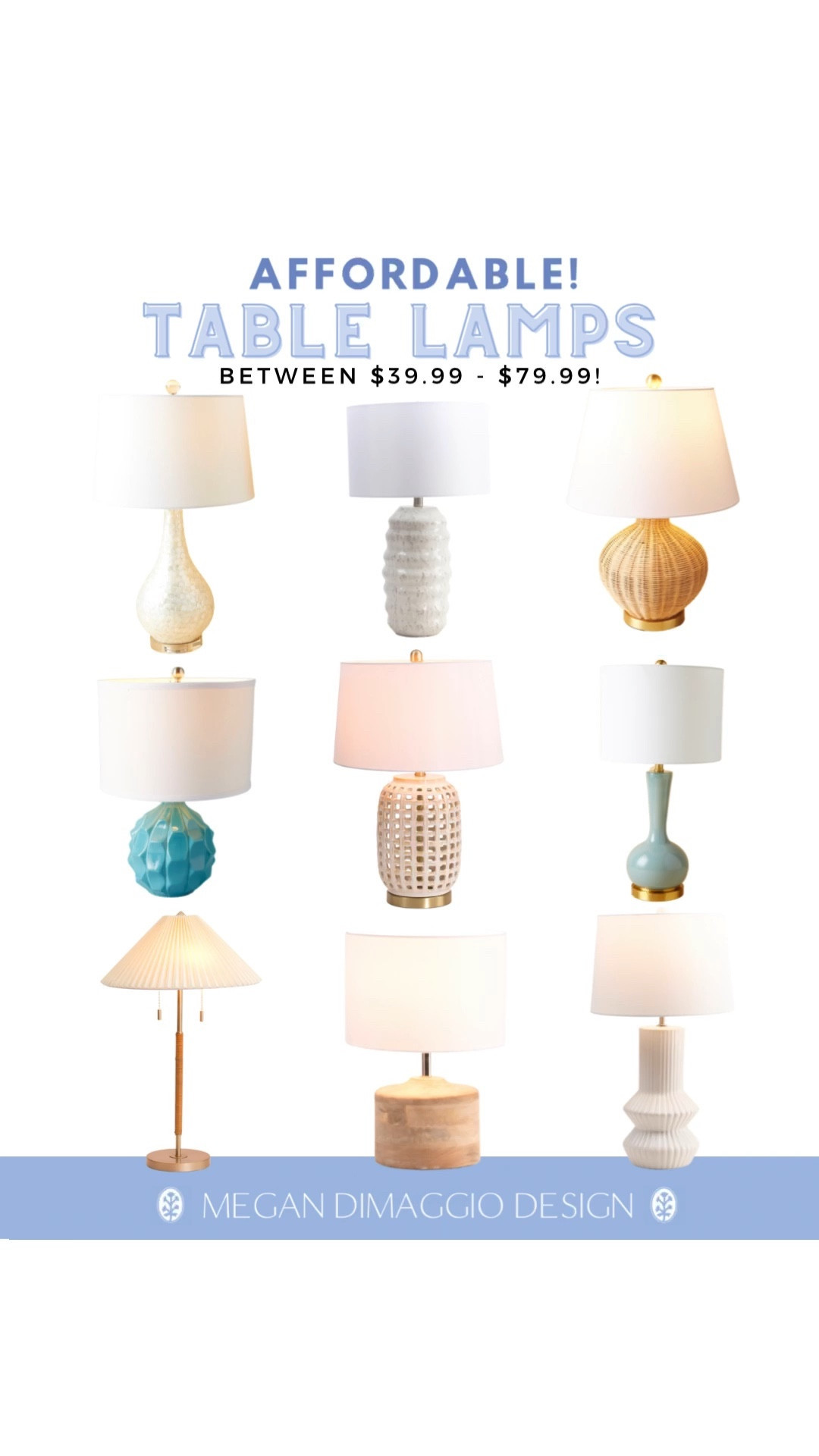 So many affordable coastal & grandmillennial style table lamps are available right now!! 🤩 Starting as low as just $40!! And all under $100! 💃🏼

#LTKsalealert #LTKhome #LTKunder100
