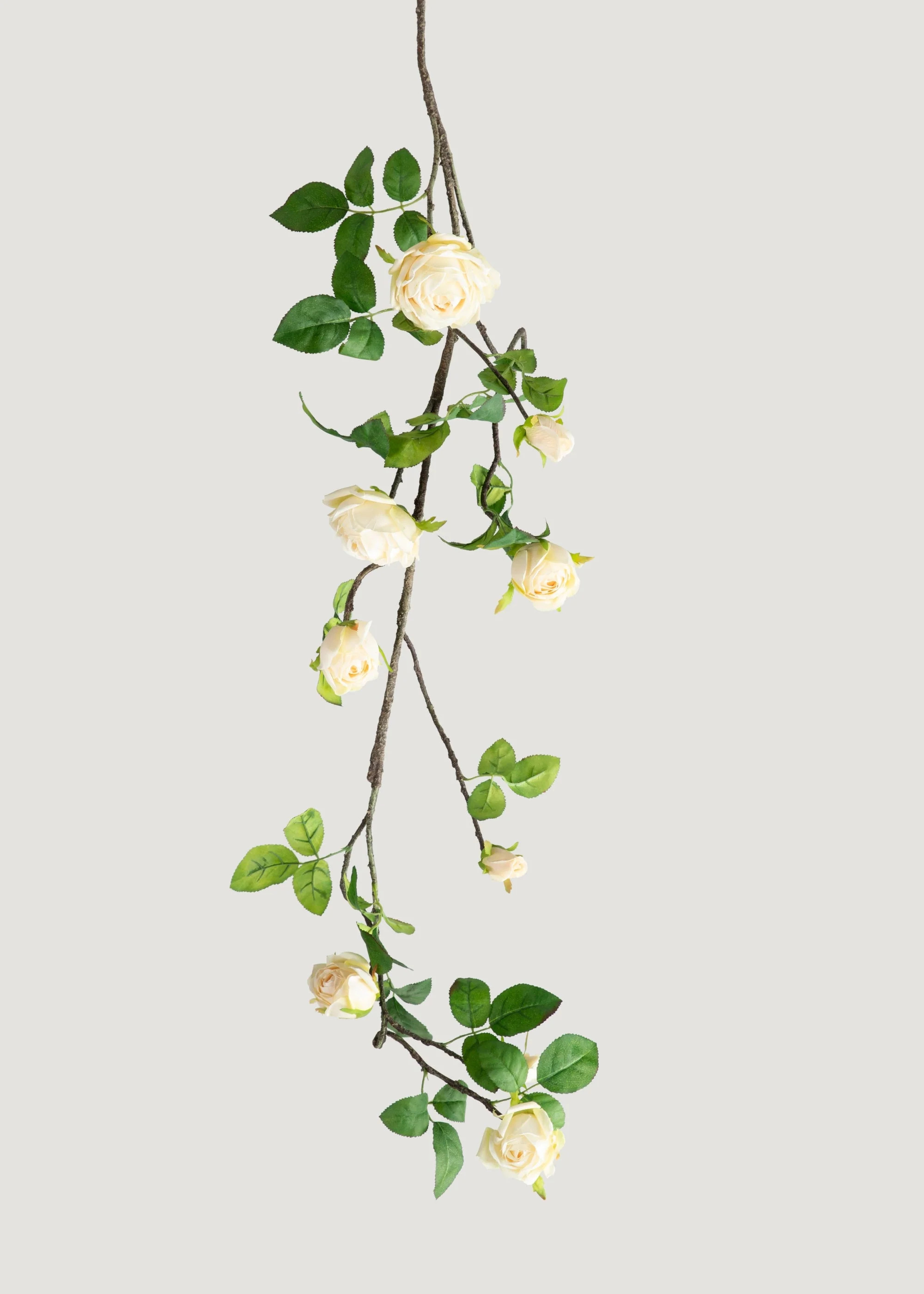 Faux Rose Garland in Yellow | Artificial Wedding Flowers | Afloral | Afloral