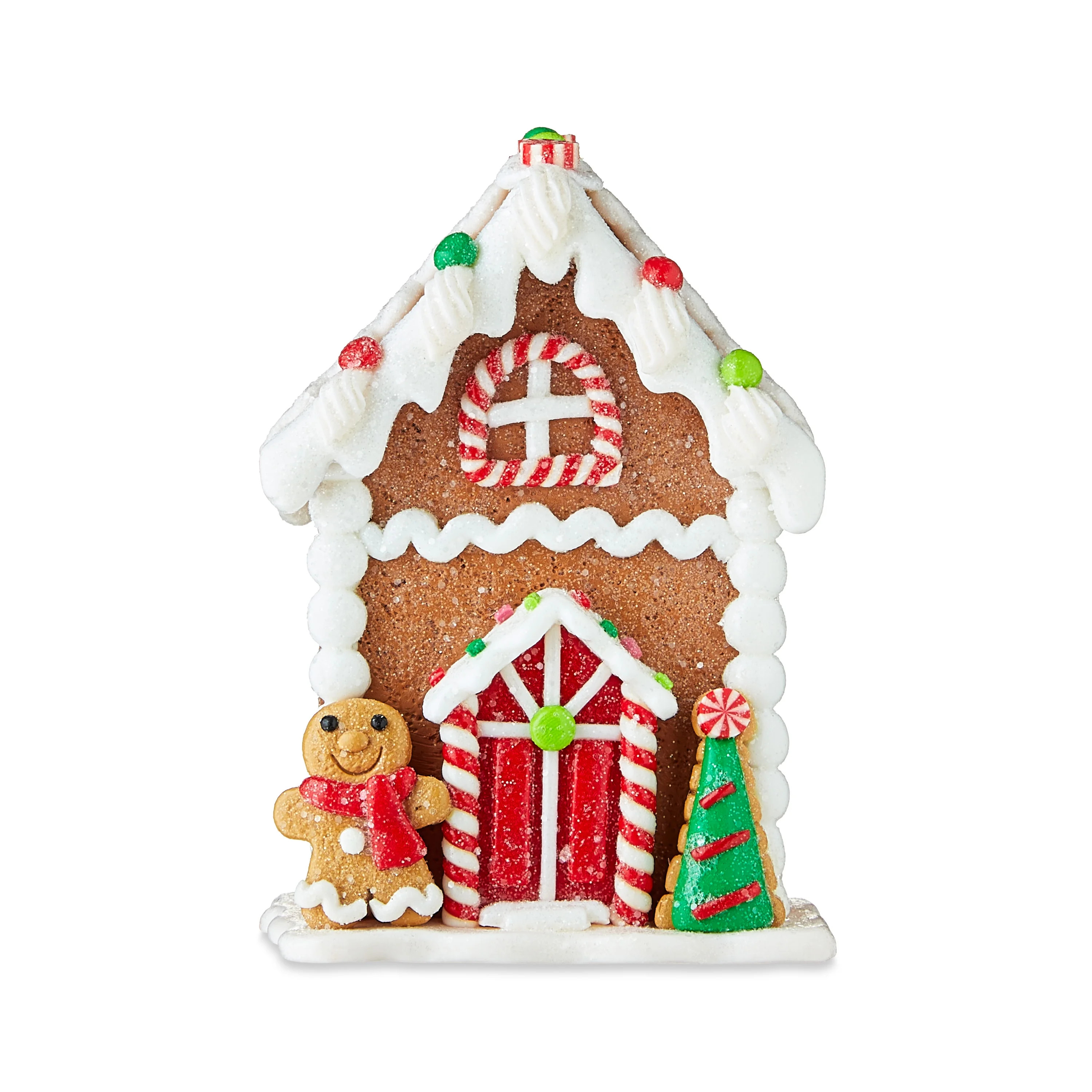 Christmas Village Multi-Color Gingerbread House, 5 in, by Holiday Time | Walmart (US)