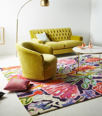 Amoret Swivel Chair | Anthropologie (US)