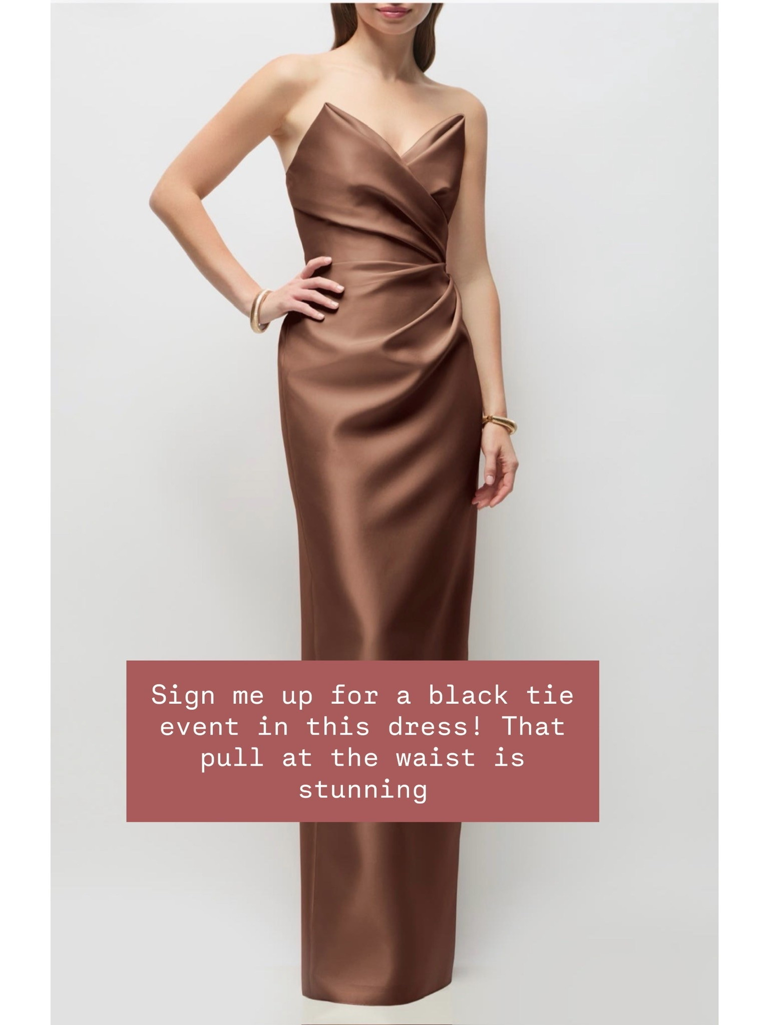 This brown maxi dress is perfect for a black tie event! The pull around the waist will be so flattering!

Loverly Grey, wedding guest dress, formal dress, Nordstrom, black tie dress, fall wedding guest dress 

#LTKWedding #LTKSeasonal
