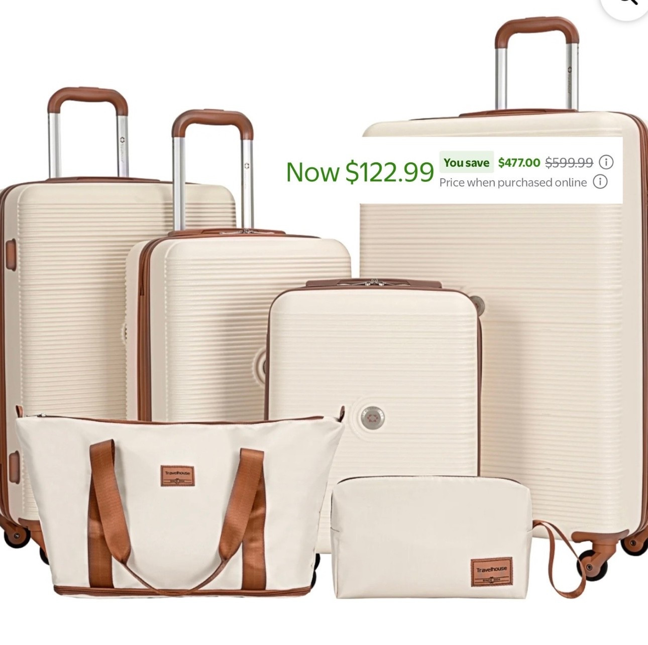 Over $470 off this 6-piece hardshell luggage set! 🤯 Perfect for summer travel and such a steal right now! 🧳🔥 #WalmartDeals

#LTKTravel #LTKSaleAlert #LTKFamily