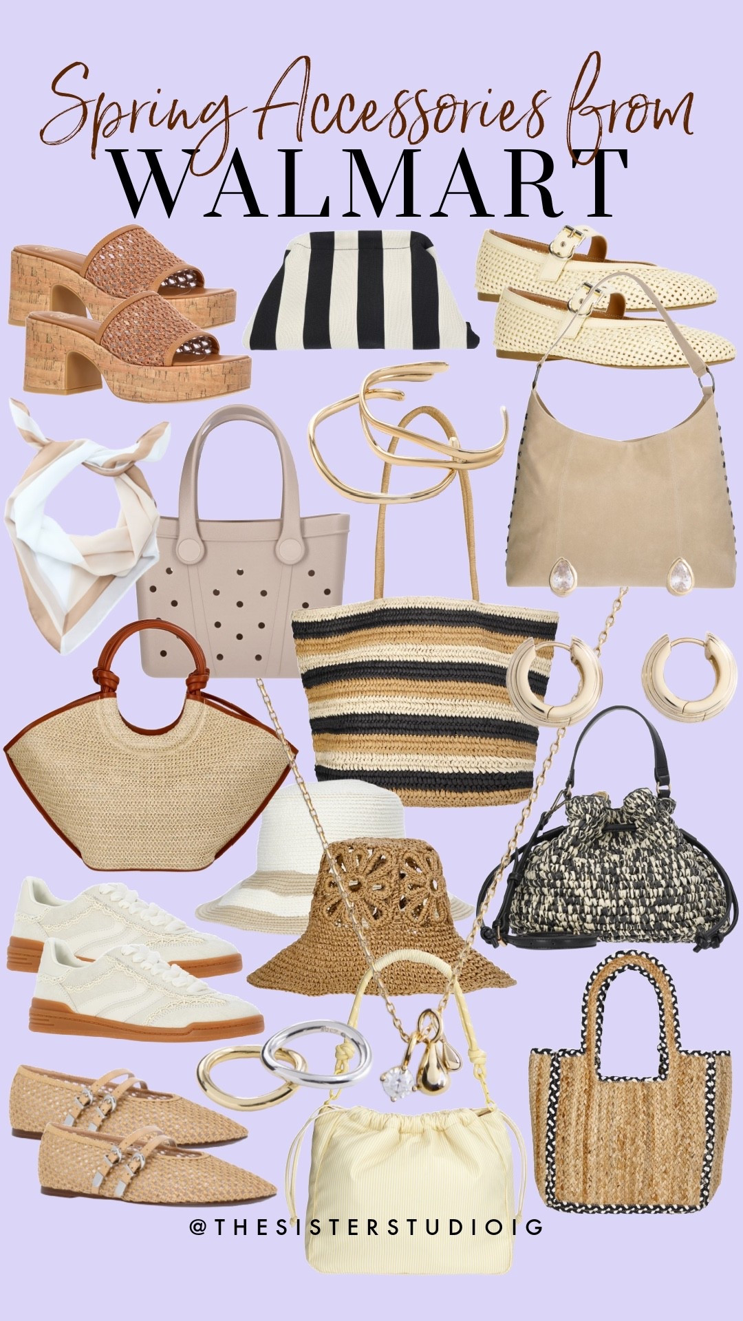 Spring accessories from Walmart!