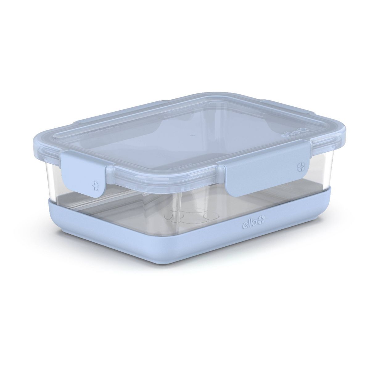 Ello Refresh 5 Cup Glass Food Storage Container Blue | Target