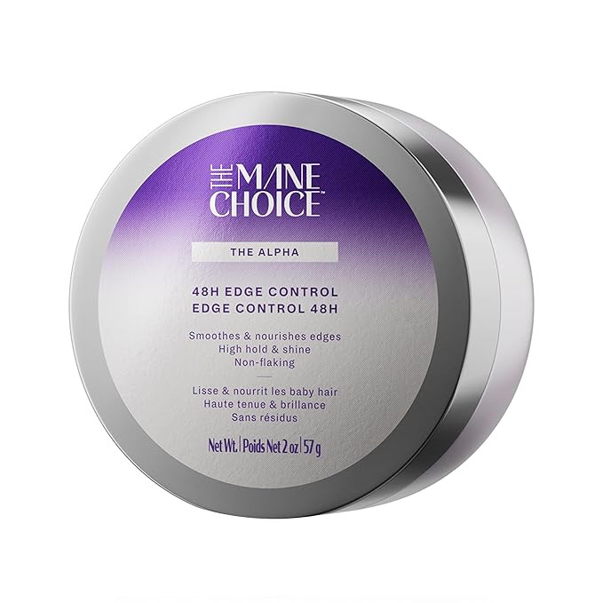 The Mane Choice The Alpha 48H Edge Control, 2 Oz, Smoothes & Nourishes Edges, Hair Gel for Coily,... | Amazon (US)