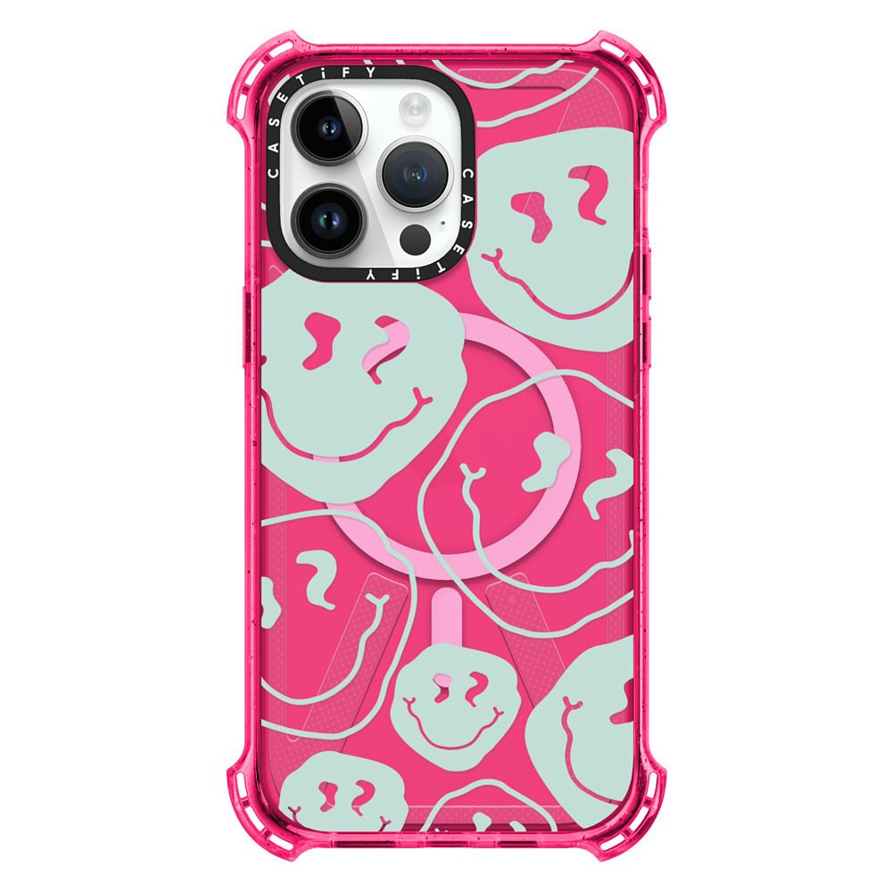 Aqua Smiley Transparent | Casetify