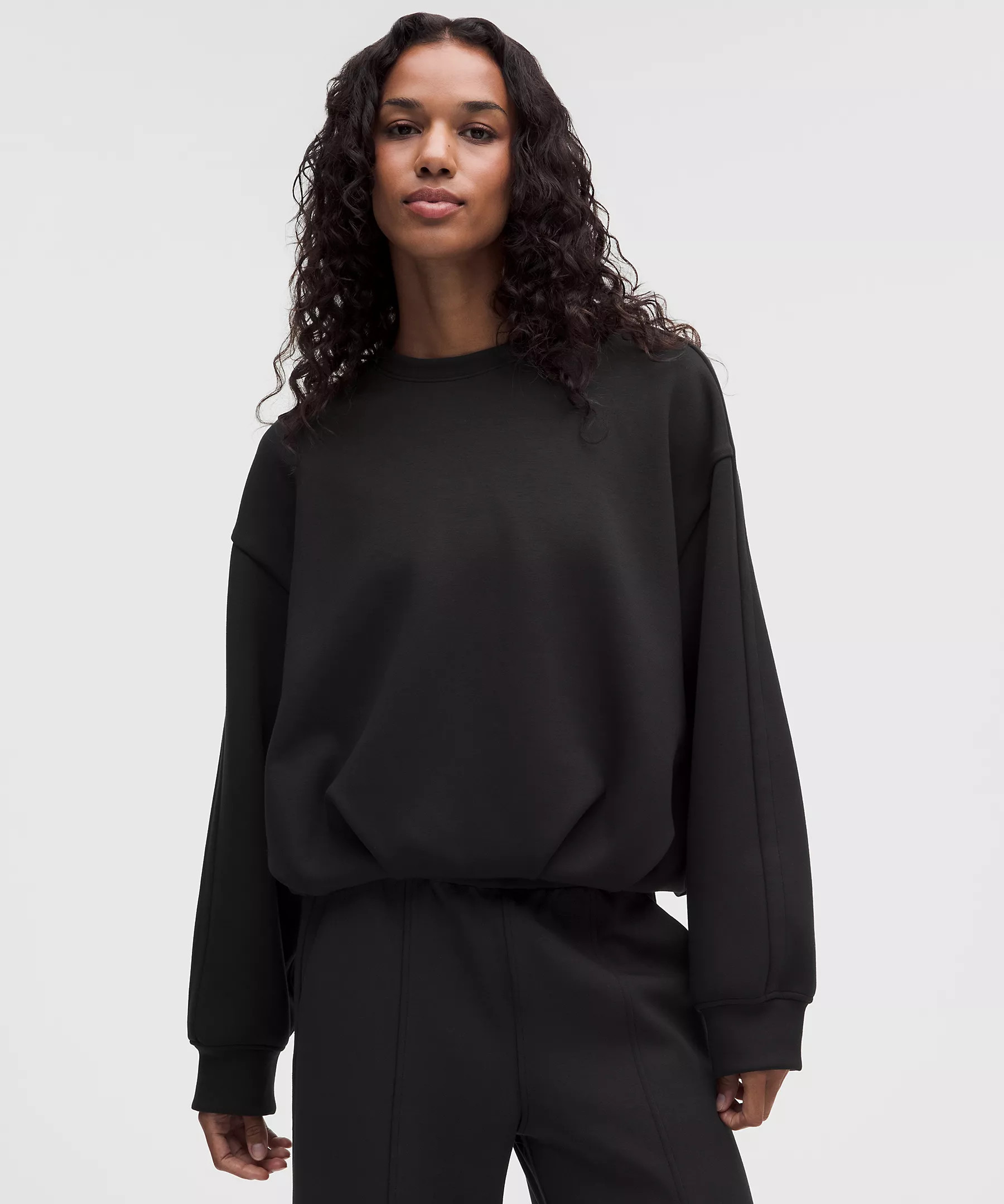 Smooth Spacer Oversized Crew | Women's Hoodies & Sweatshirts | lululemon | Lululemon (US)