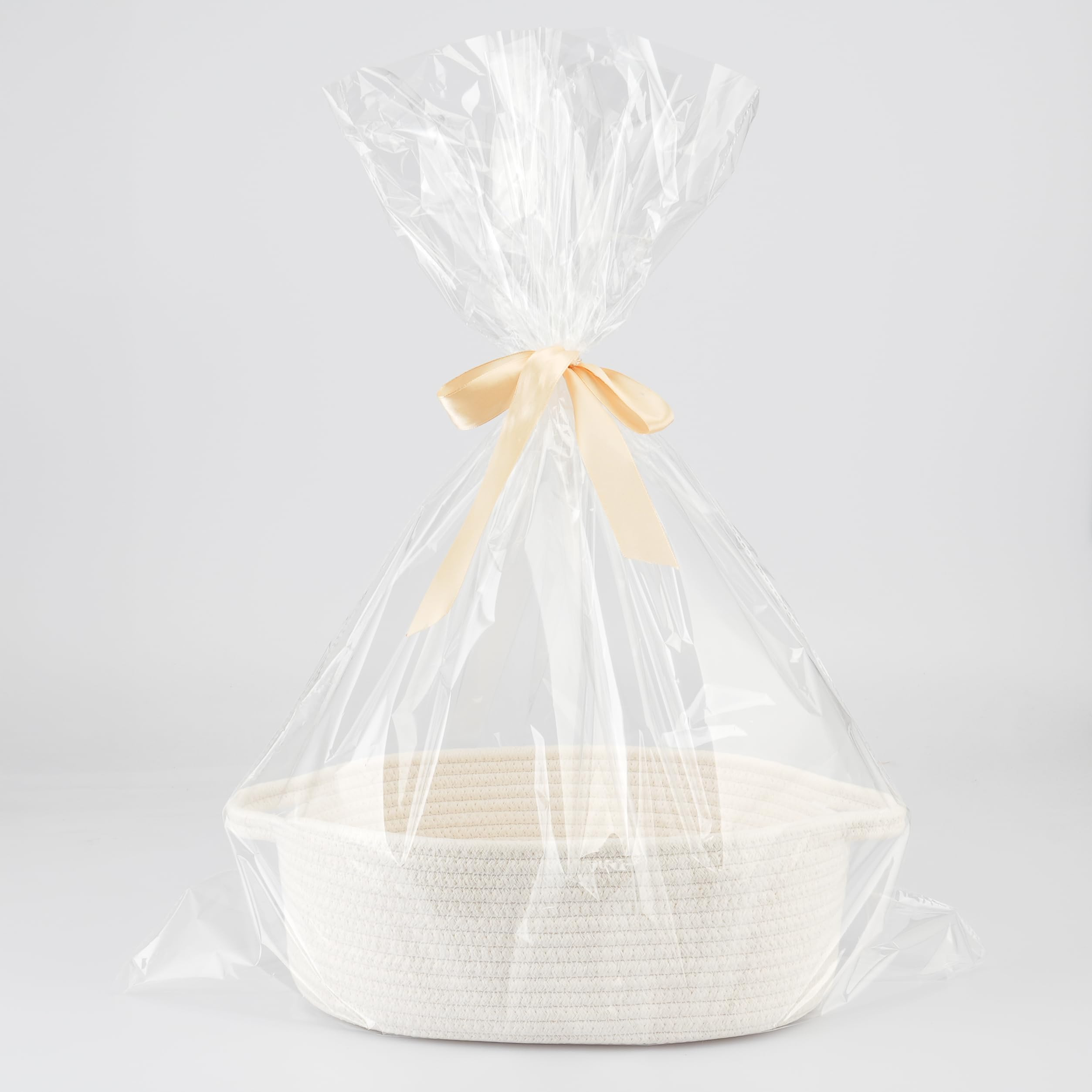 Baby Gifts Basket Empty with Gifts Bag and Ribbon12”x8”x5” Gift Baskets to Fill Easter Bask... | Amazon (US)