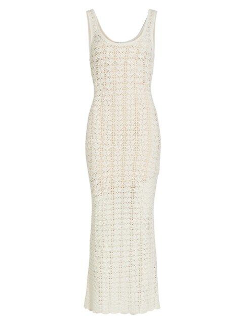 Veronique Crochet Tank Midi-Dress | Saks Fifth Avenue