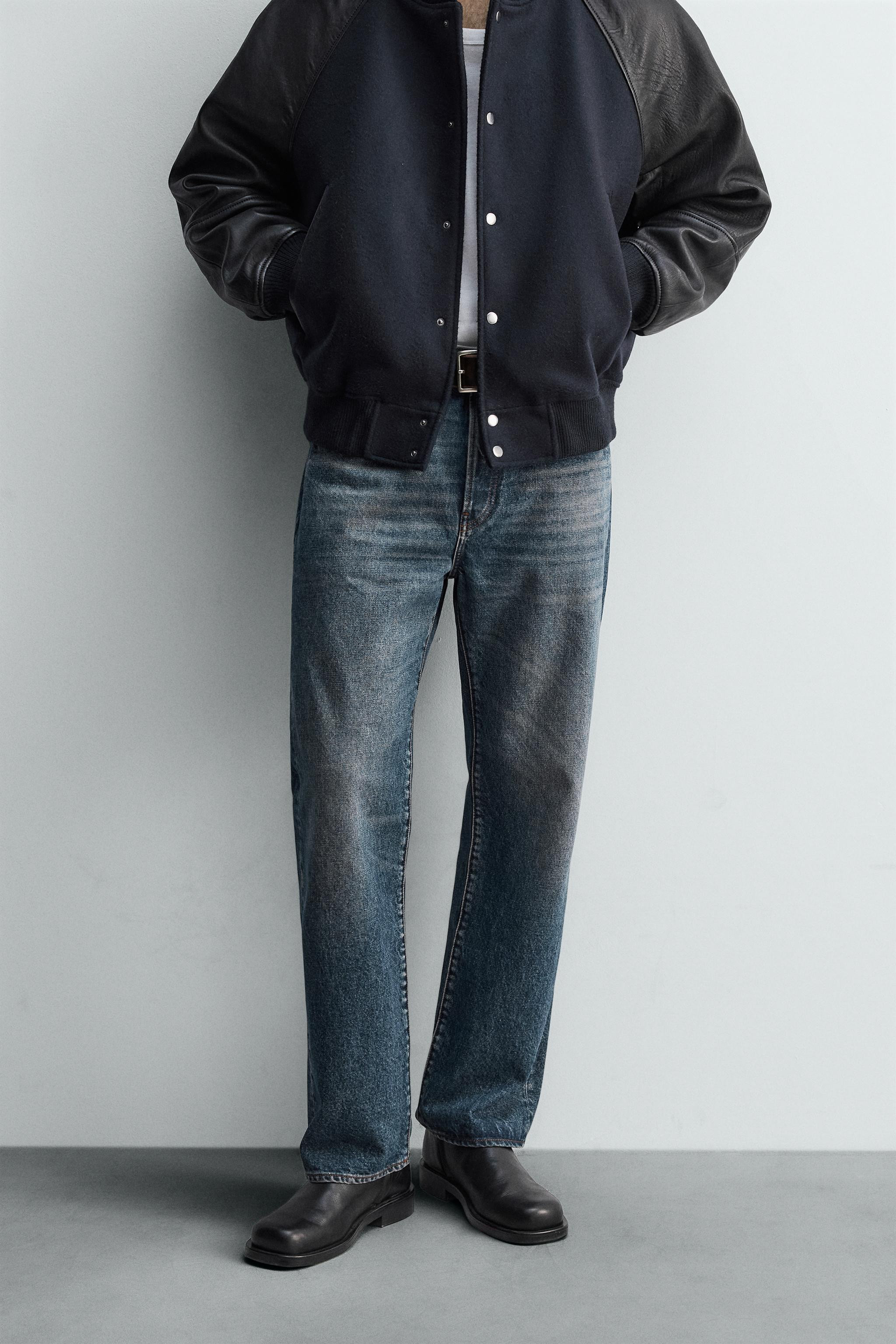 STRAIGHT ANKLE FIT LIMITED EDITION JEANS | Zara US