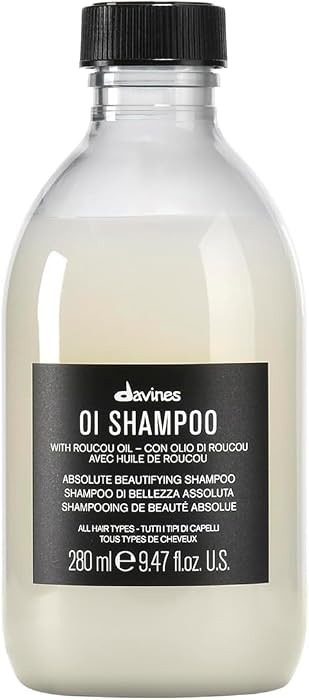 Davines OI Nourishing Shampoo for All Hair Types, Adds Silky-Smooth Shine & Volume, Softens And R... | Amazon (US)