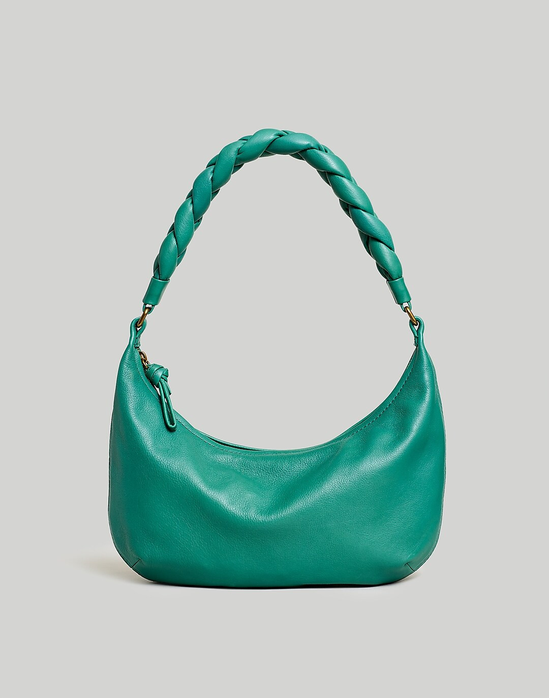 The Piazza Small Slouch Shoulder Bag: Braided Strap Edition | Madewell