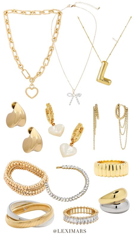 recent jewelry faves - jewelry inspo - favorite jewelry - gold necklaces - must have earrings  - bauble bar - uncommon james - revolve - chic rings - trendy earrings 

#LTKstyletip