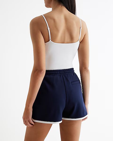 High Waisted Luxe Comfort Pull On Shorts | Express