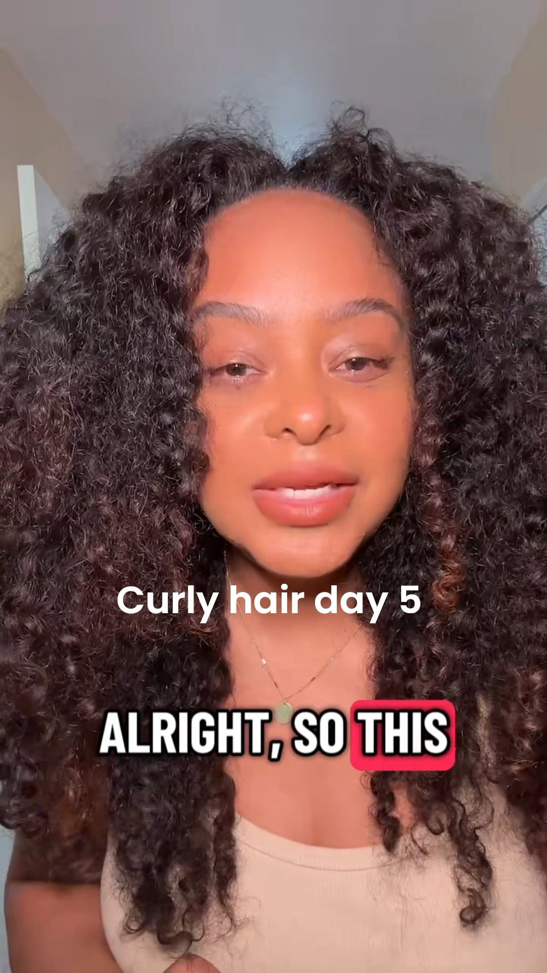 Curly hair day 5
