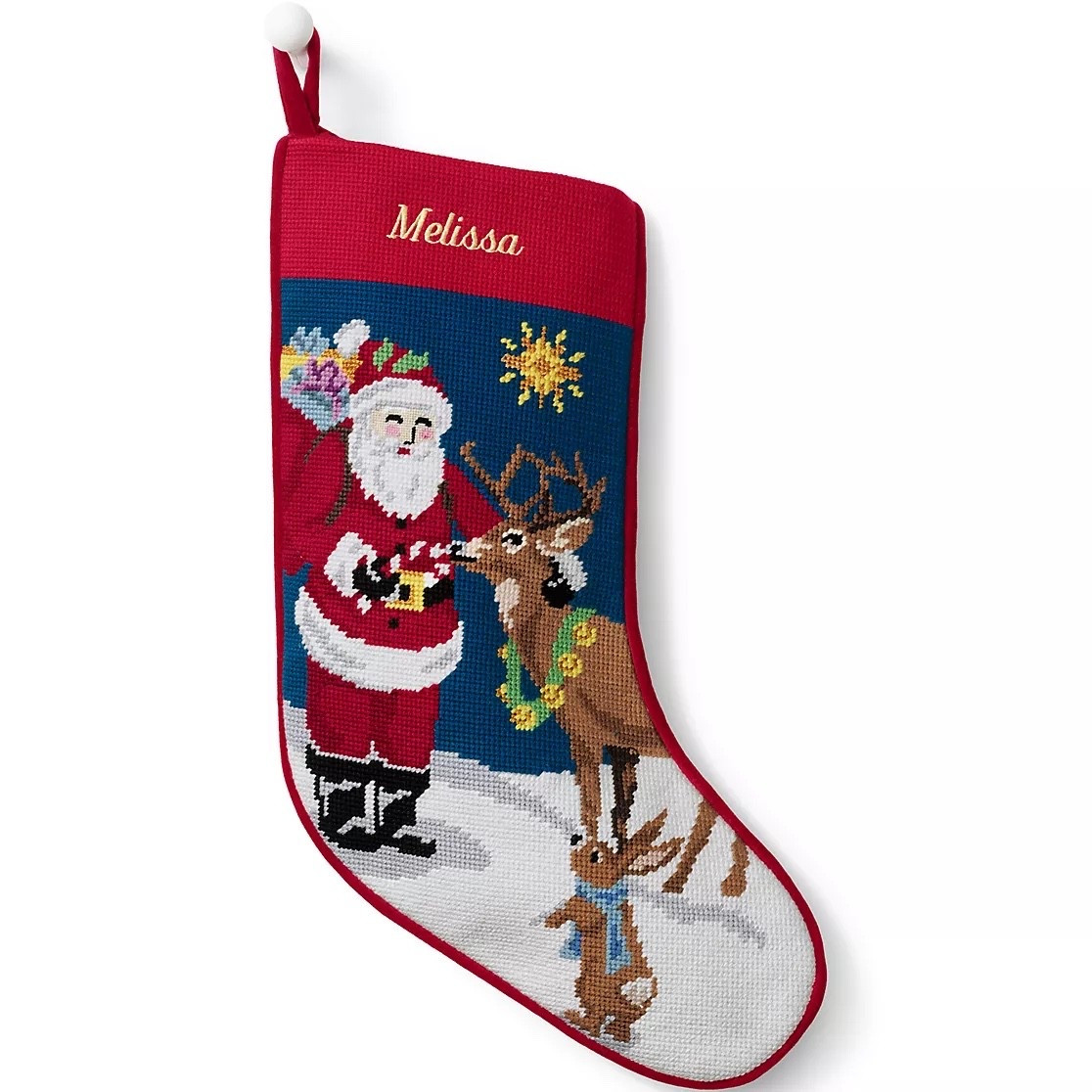Personalized needlepoint Christmas stockings on sale - such a beautiful variety! 

#LTKSeasonal #LTKFamily #LTKHoliday