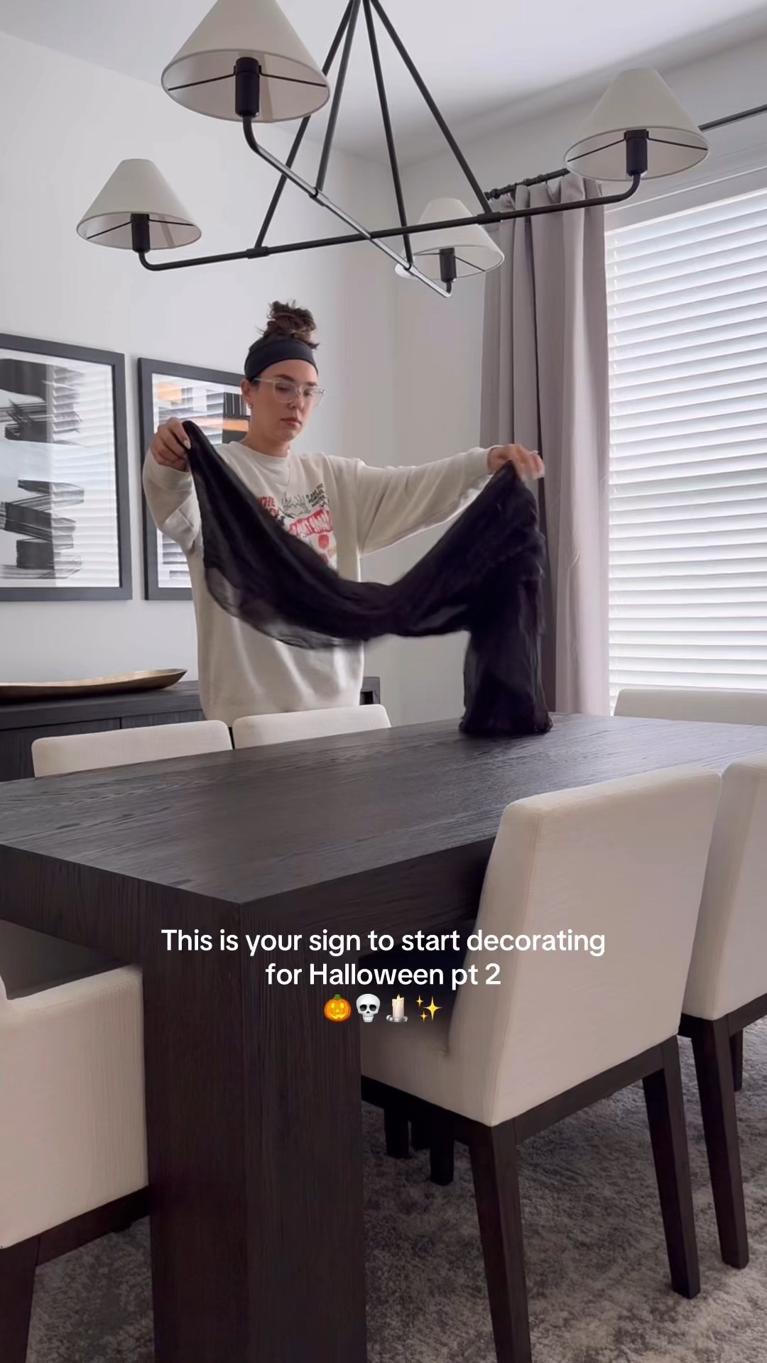 Halloween tablescape 
Spooky dining room 

#LTKHome #LTKSeasonal #LTKParties