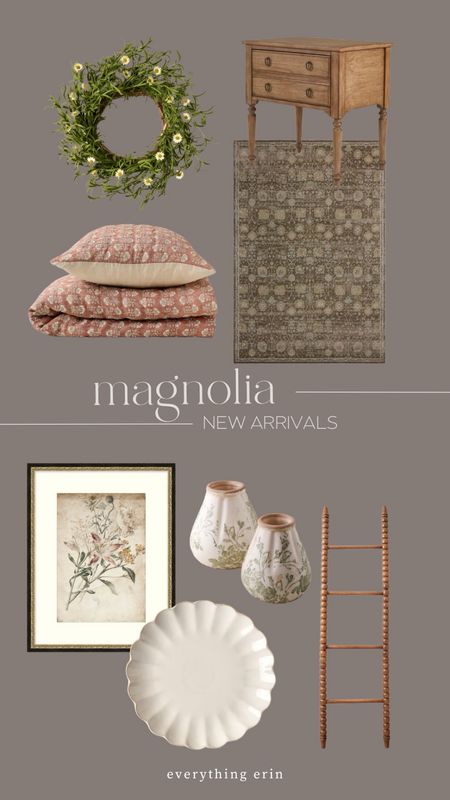 Magnolia new arrivals for home and decor options including area rugs, artwork, bedding and more!

#LTKhome