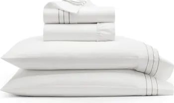 Boll & Branch Signature Triple Pleat Organic Cotton Sheet Set | Nordstrom | Nordstrom