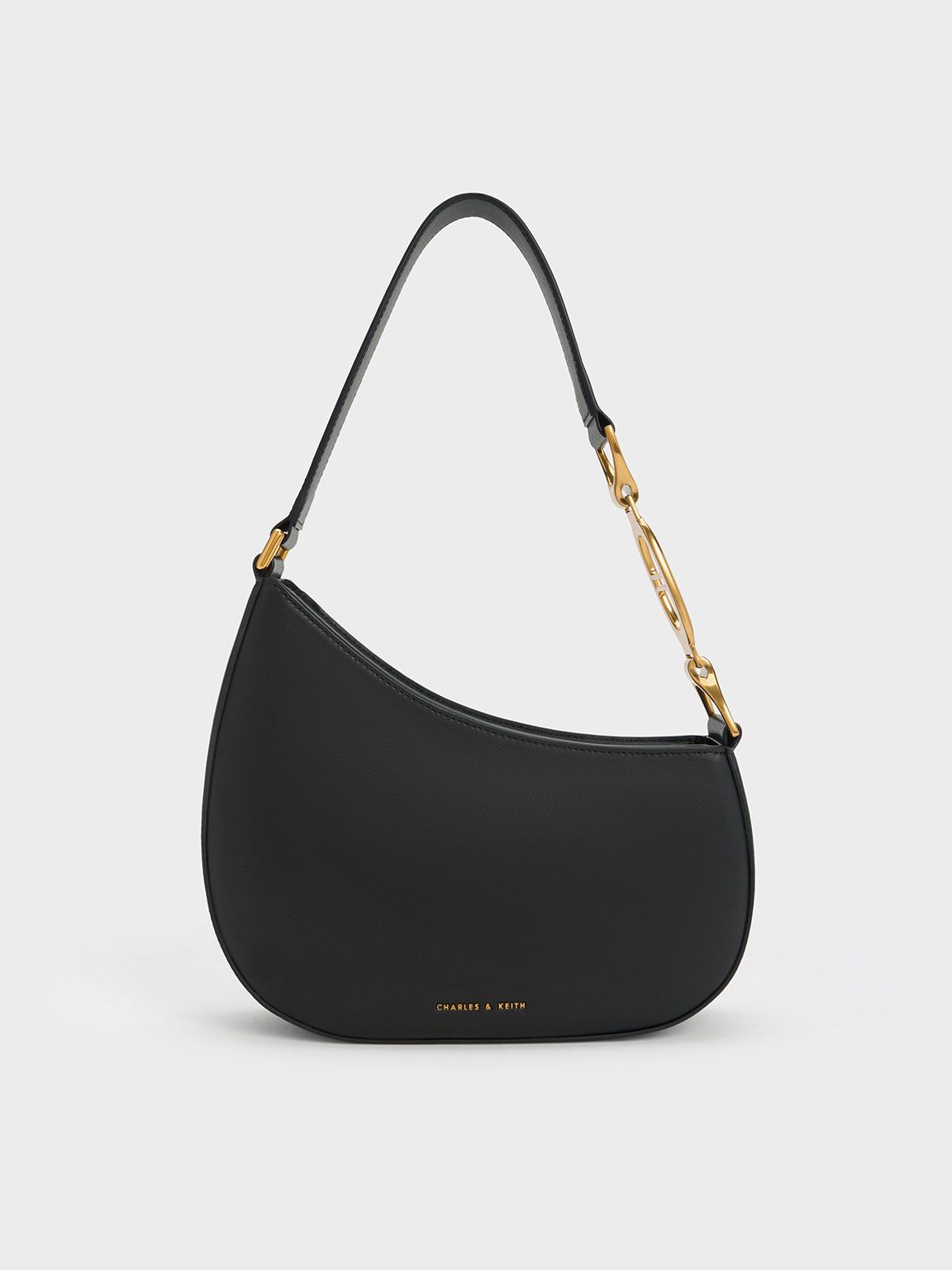 Asymmetrical Shoulder bag
 - Black | Charles & Keith UK
