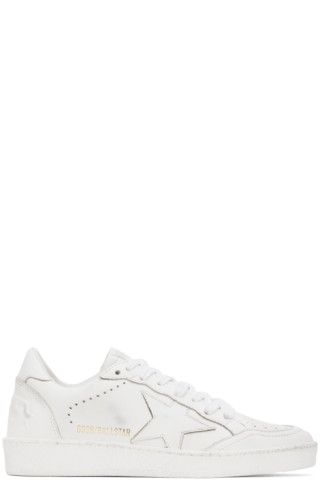 White Ball Star Sneakers | SSENSE